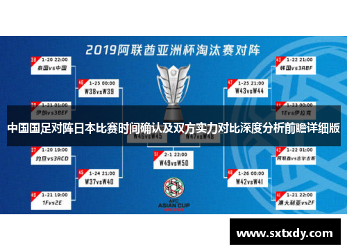 中国国足对阵日本比赛时间确认及双方实力对比深度分析前瞻详细版
